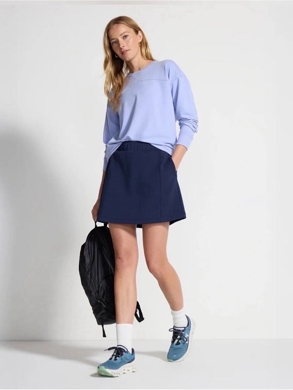 Mondetta Navy athletic skort- Size Small NWT